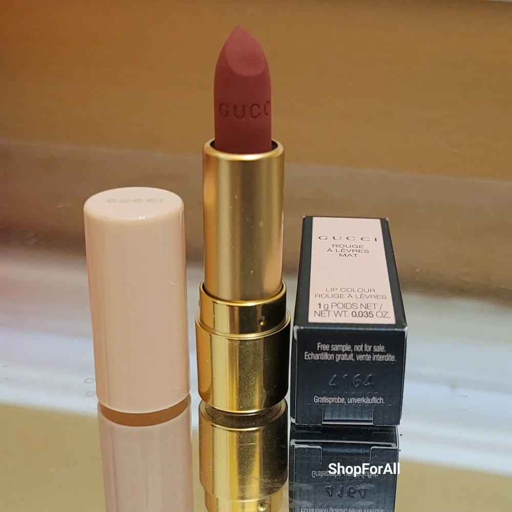 🎀 BNIB Gucci Beauty Velvet Matte Lipstick in 505 Janet Rust 1g